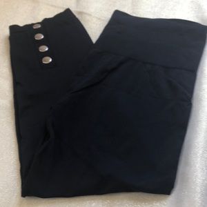 Renuar black capri leggings woman’s S/M